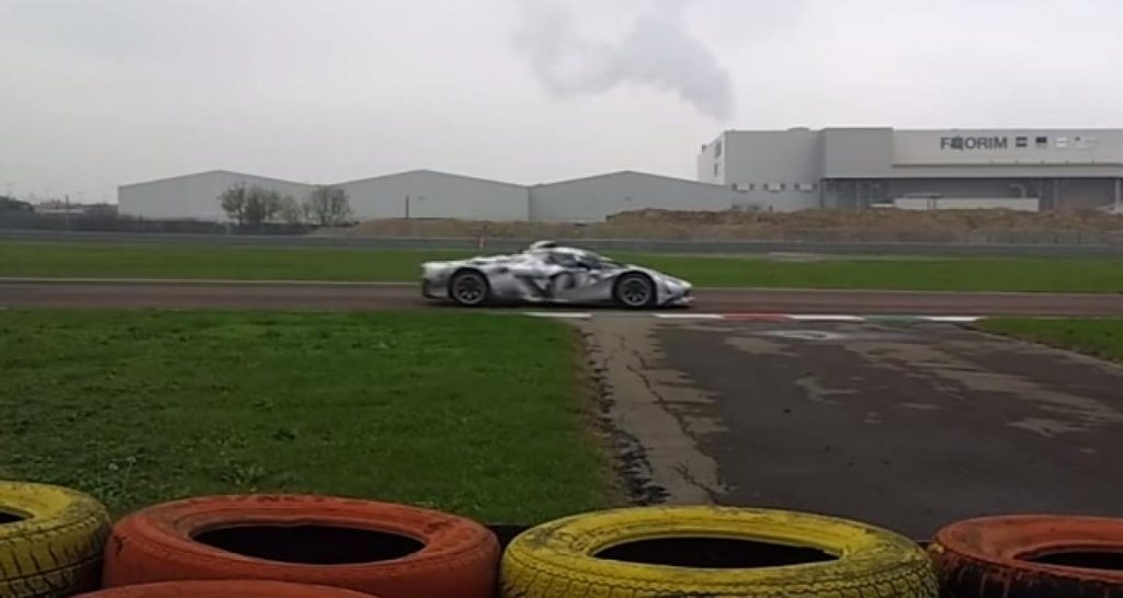 Spyshot : La Ferrari LaFerrari de corvée d’essai F1
