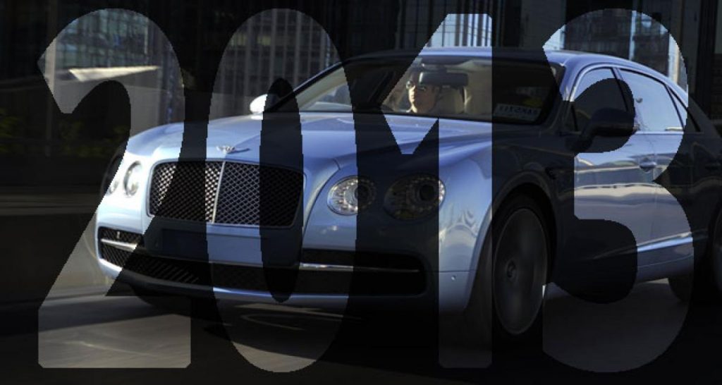 Bilan 2013 : Bentley