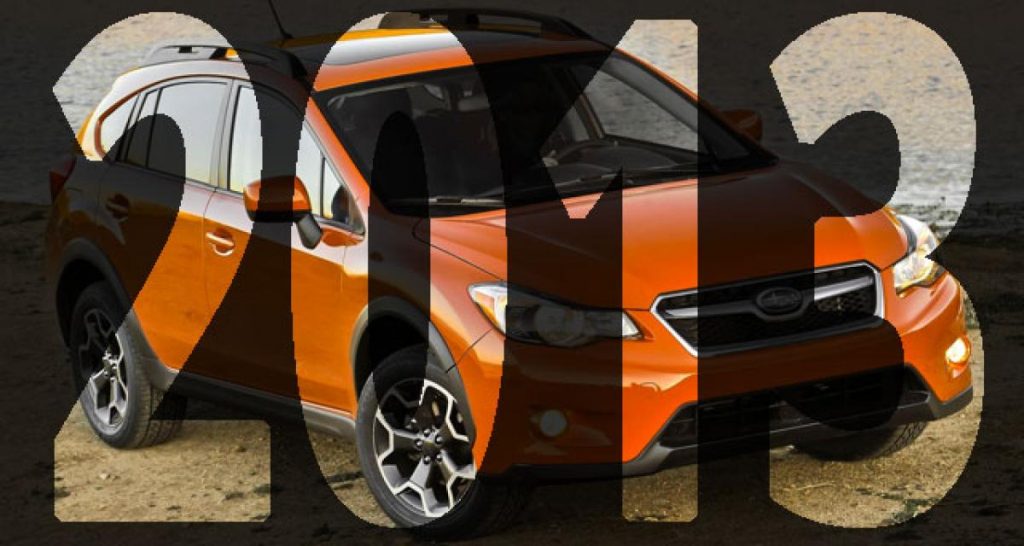 Bilan 2013 : Subaru