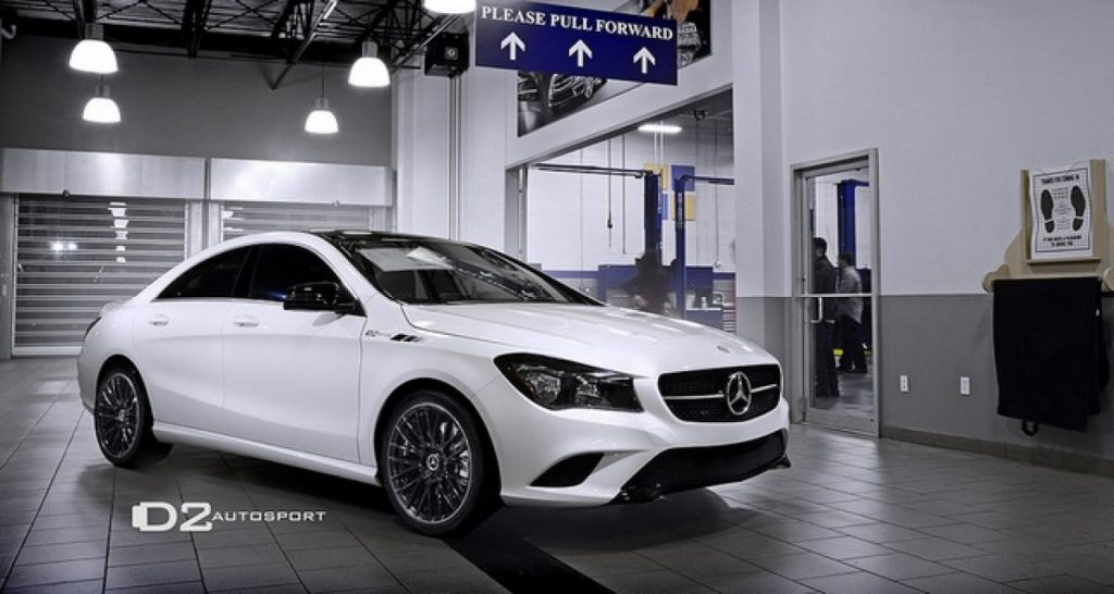 D2Edition : une Mercedes CLA sauce américaine