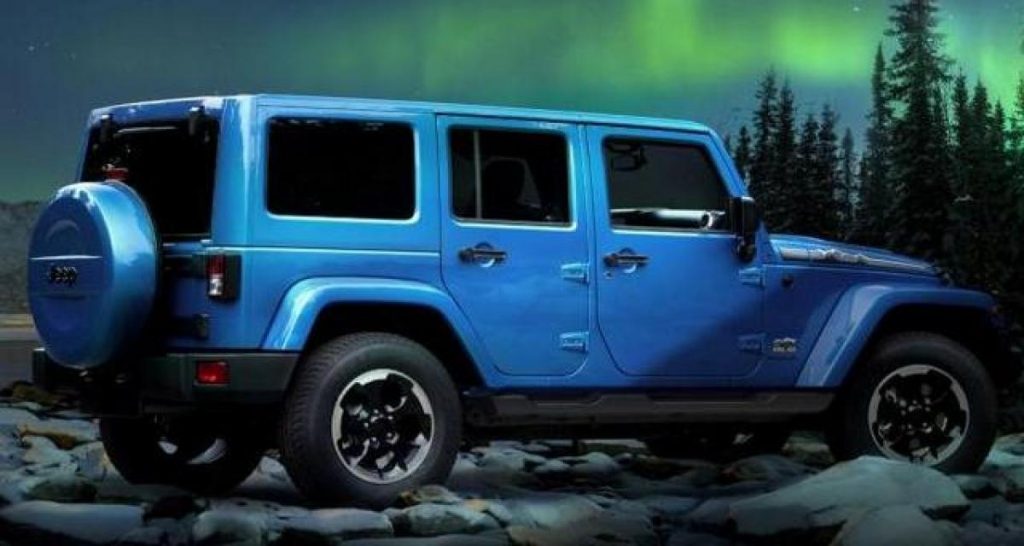 Jeep Wrangler Polar : passage à la caisse