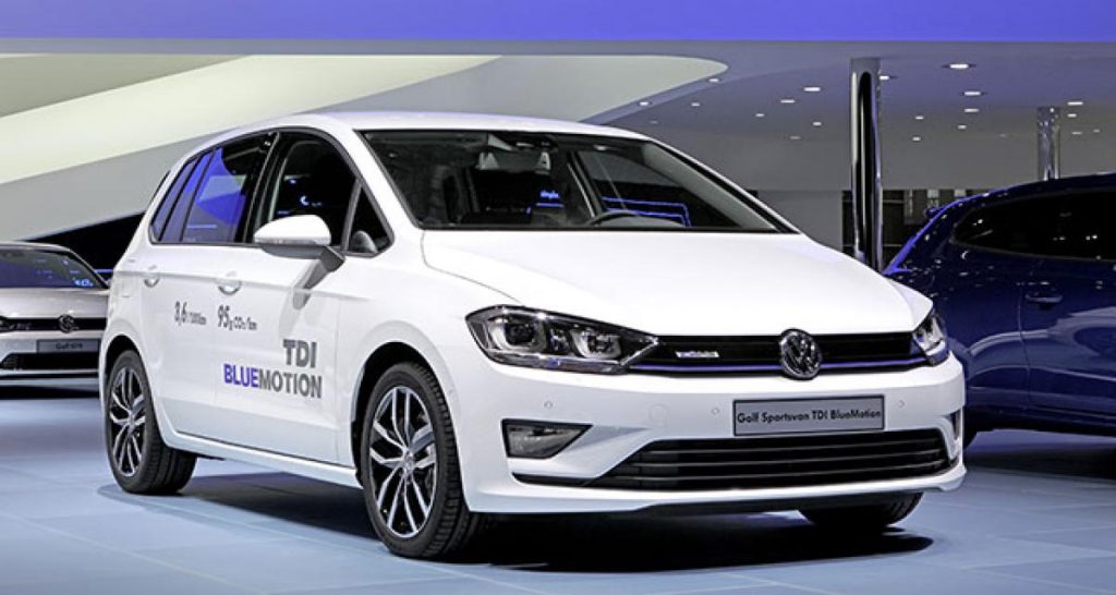 Genève 2014 : Golf Sportsvan BlueMotion