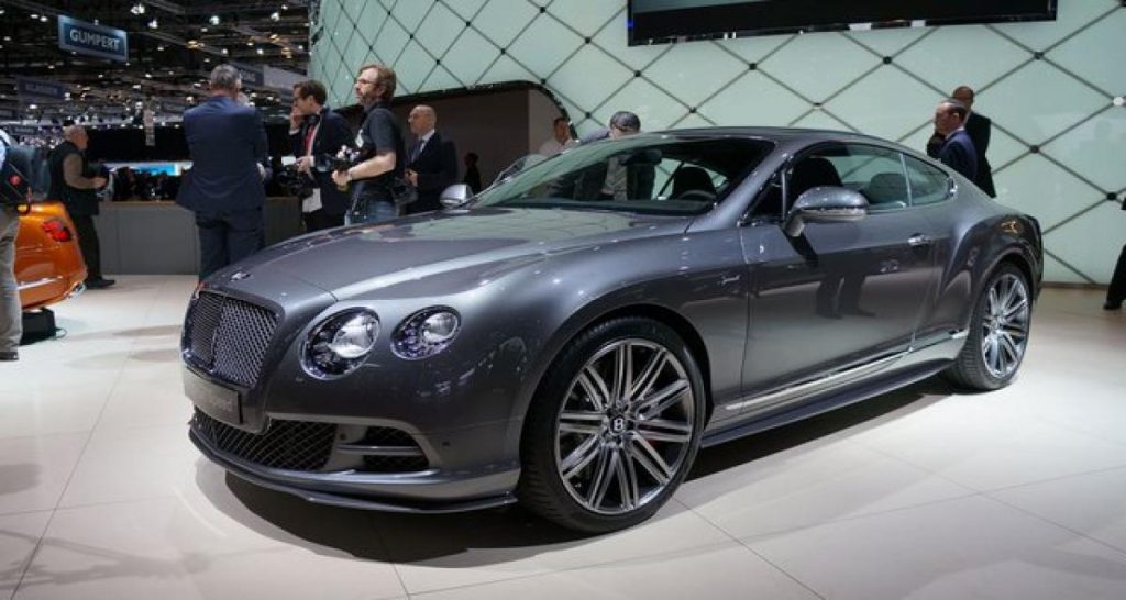 Genève 2014 live : Bentley Continental GT Speed