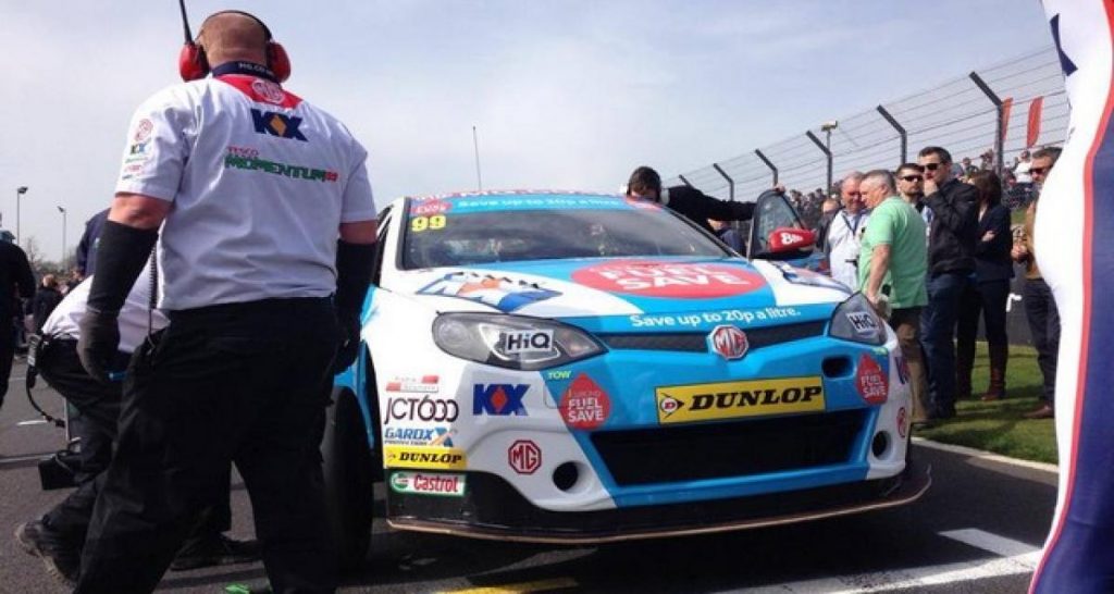 BTCC 2014 à Donington : MG frôle le week-end parfait
