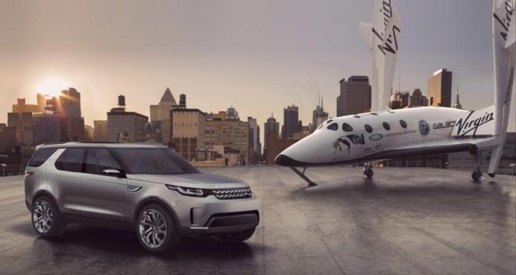 Land Rover s’envoie en l’air avec Virgin Galactic
