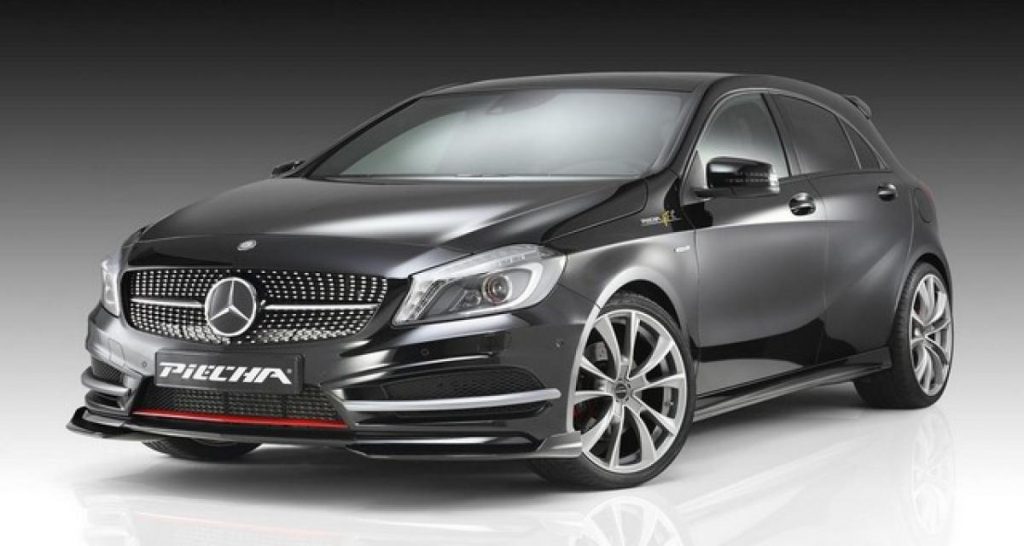 Piecha et une Mercedes Classe A