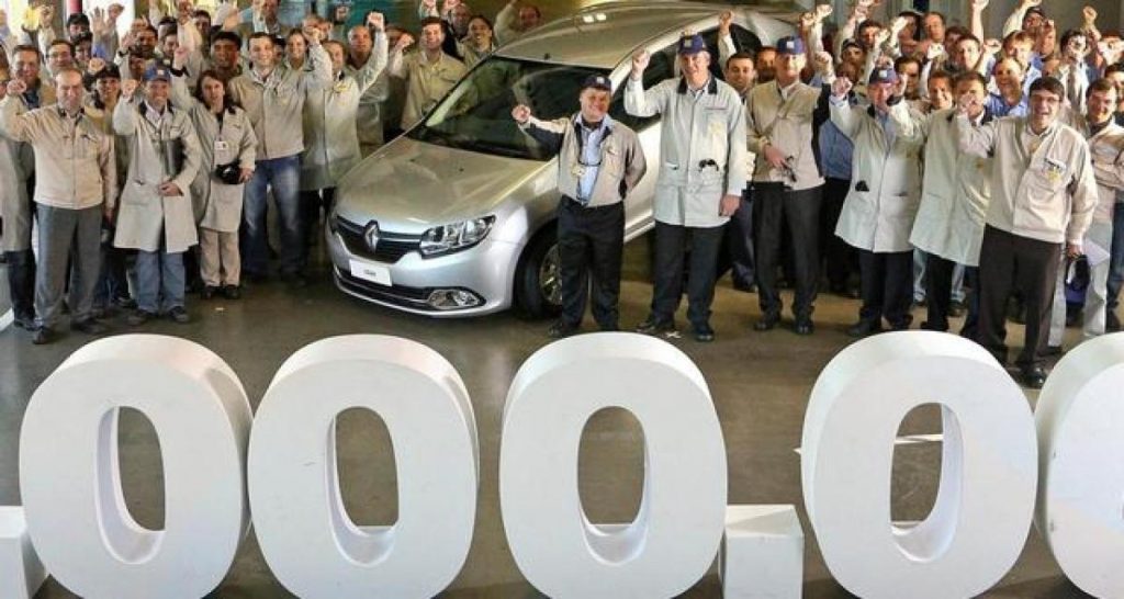 Renault au Brésil : le cap des 2 millions