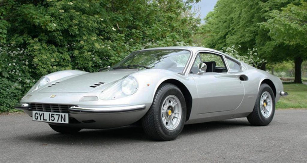 Silver Train : La Ferrari Dino de Keith Richards aux enchères