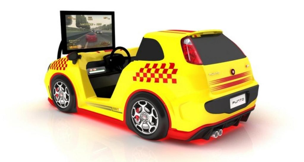 Brésil : une borne d’arcade Fiat Punto