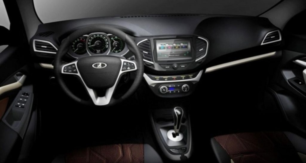 Lada Vesta : l’intérieur dévoilé