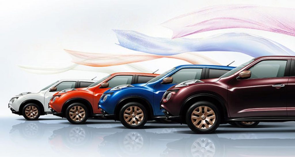 Nissan Japon joue la nostalgie en couleurs pour le Juke