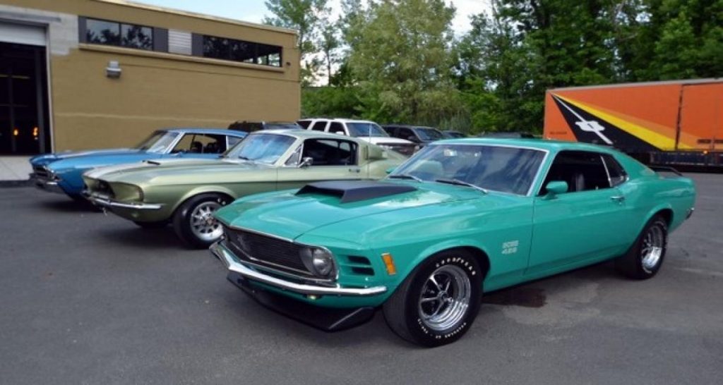 Une collection de muscle cars à vendre