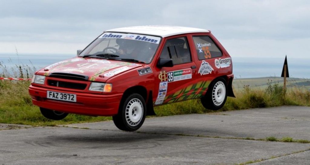 Coulthard débute en rallye !