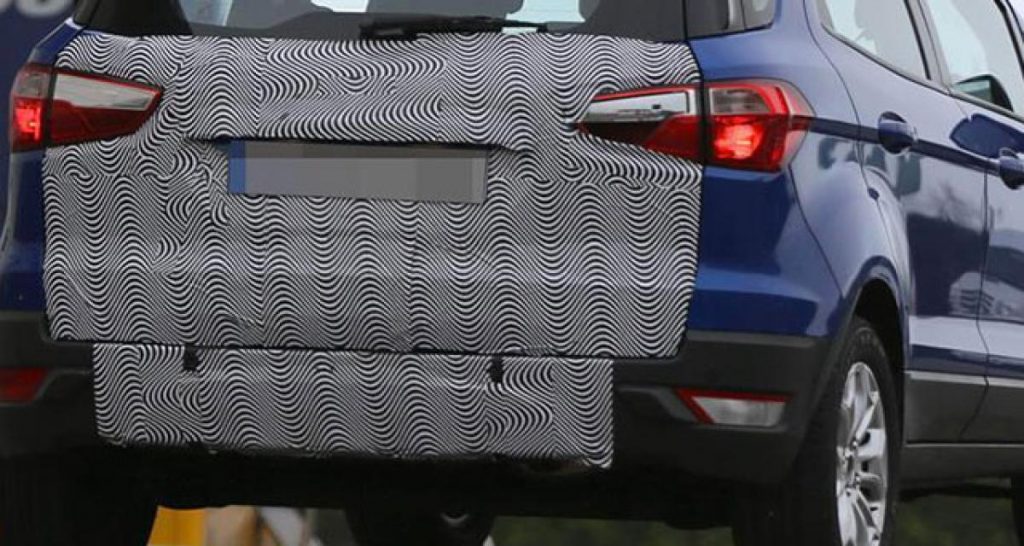 Spyshots: le Ford Ecosport perd sa roue de secours
