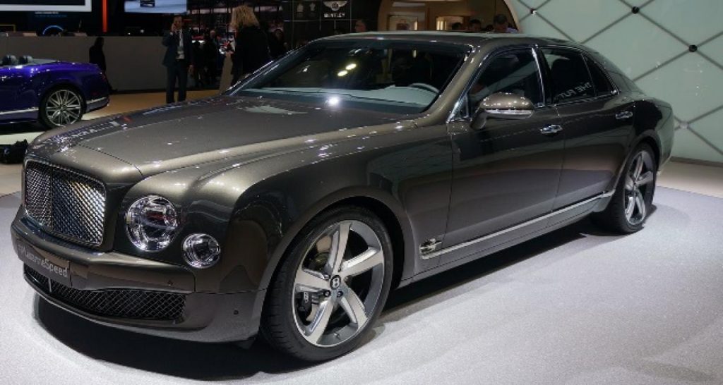 Detroit 2015 live : Bentley Mulsanne Speed