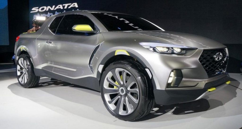 Détroit 2015 live : Hyundai Santa Cruz Crossover Truck Concept