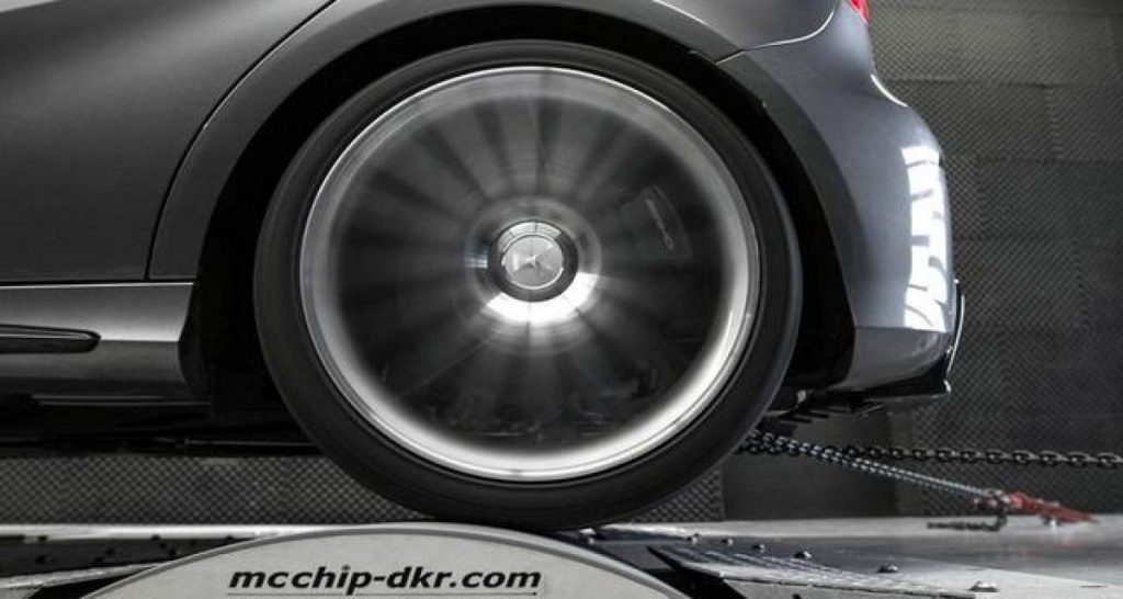 McChip-DKR et la Mercedes A45 AMG