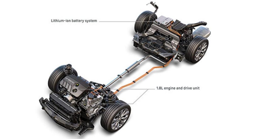Chevrolet Malibu Hybrid, Volt inside