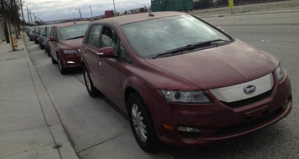 Chicago: des monospaces électriques Byd e6 chez Uber