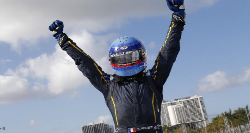 Formule E 2015 : Nicolas Prost s’impose à Miami et prend la tête du championnat