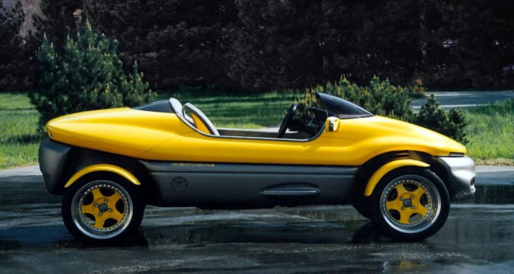 Les concepts Bertone : Fiat Cinquecento Rush (1992)