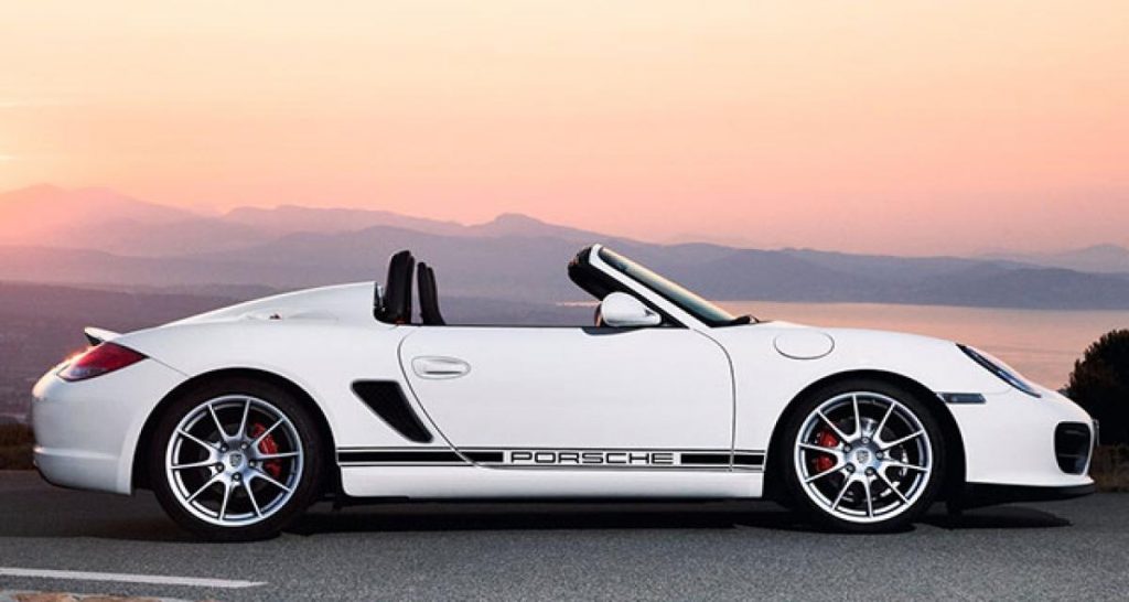 Porsche Boxster Spyder: 375 chevaux sous le capot
