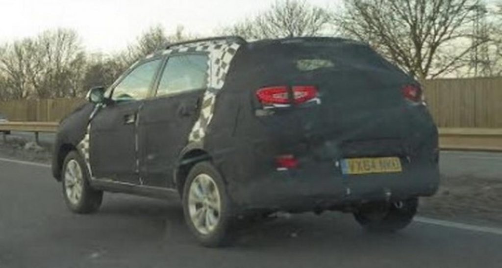 Spyshots : MG GS SUV « made in UK »