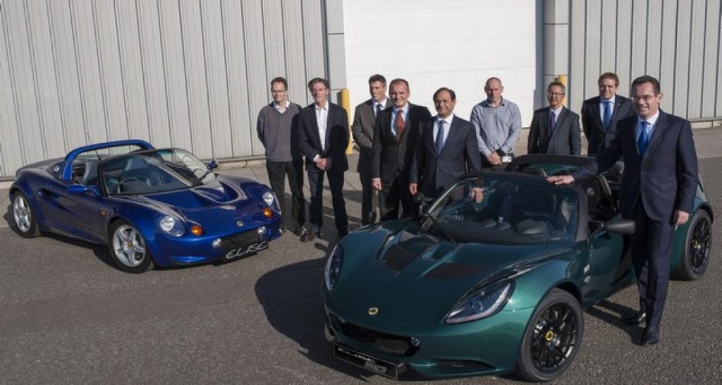 40 000 châssis de Lotus Elise