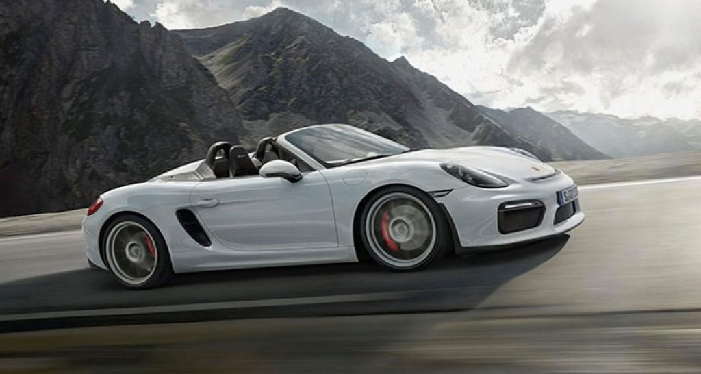 New York 2015 : Porsche Boxster Spyder