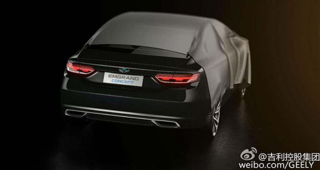 Shanghai 2015 : Geely Emgrand Concept