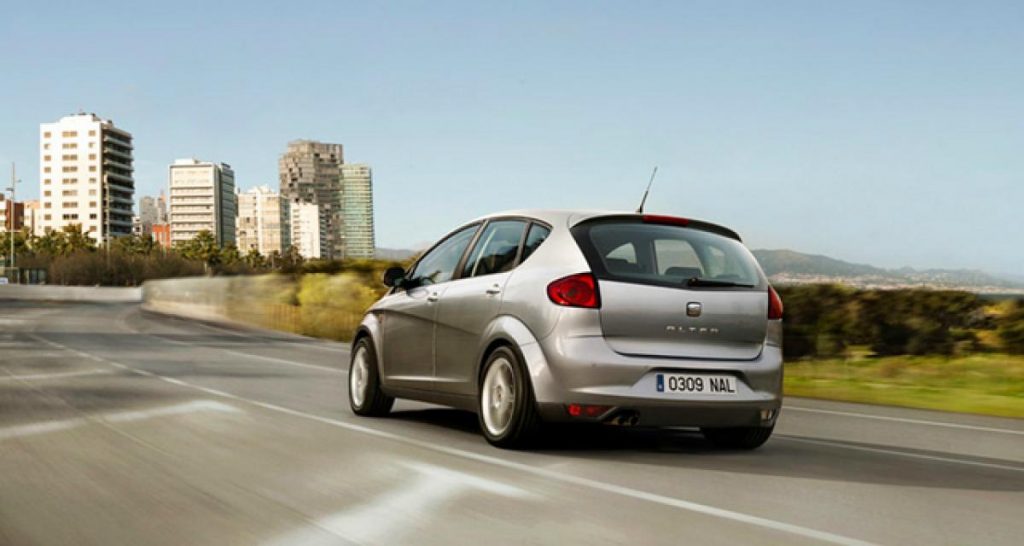 Seat Altea : sortie de route