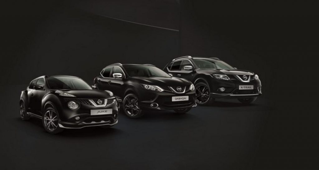 Juke, Qashqai et X-Trail : tournée générale de Black Edition