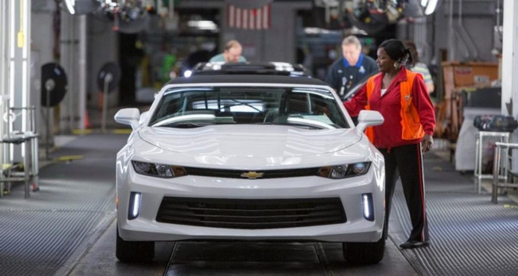 Chevrolet Camaro 2016 : production lancée