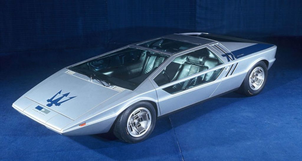 Les concepts ItalDesign : Maserati Boomerang (1972)