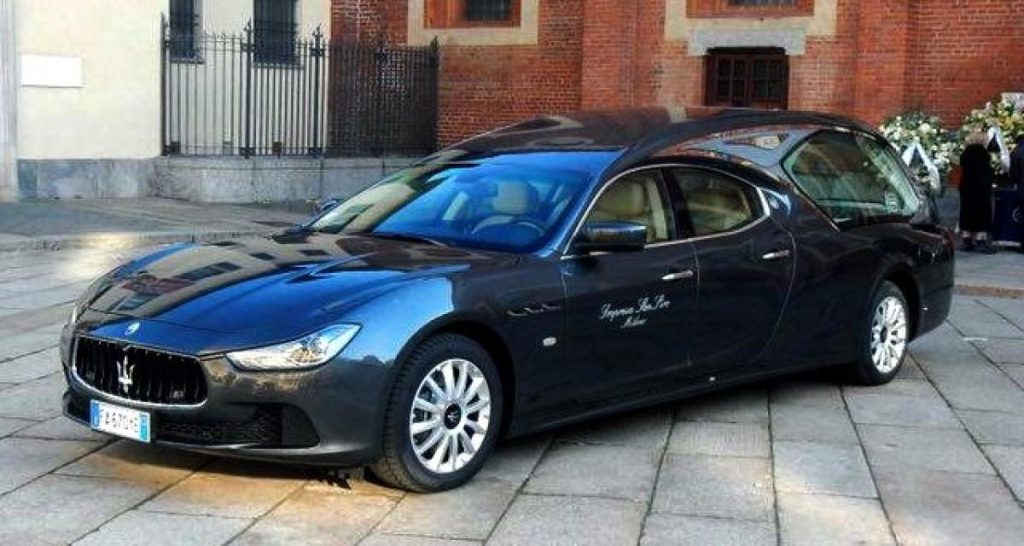 Nos lecteurs ont du talent : Thomas et la Maserati Ghibli corbillard