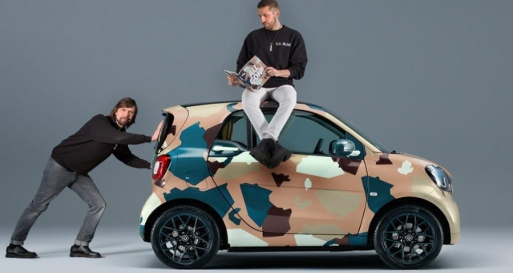Une Smart Fortwo hommage à la culture urbaine