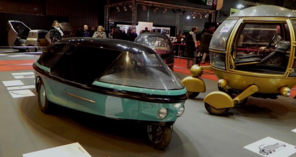 Rétromobile 2016 : Voitures rhomboïdes