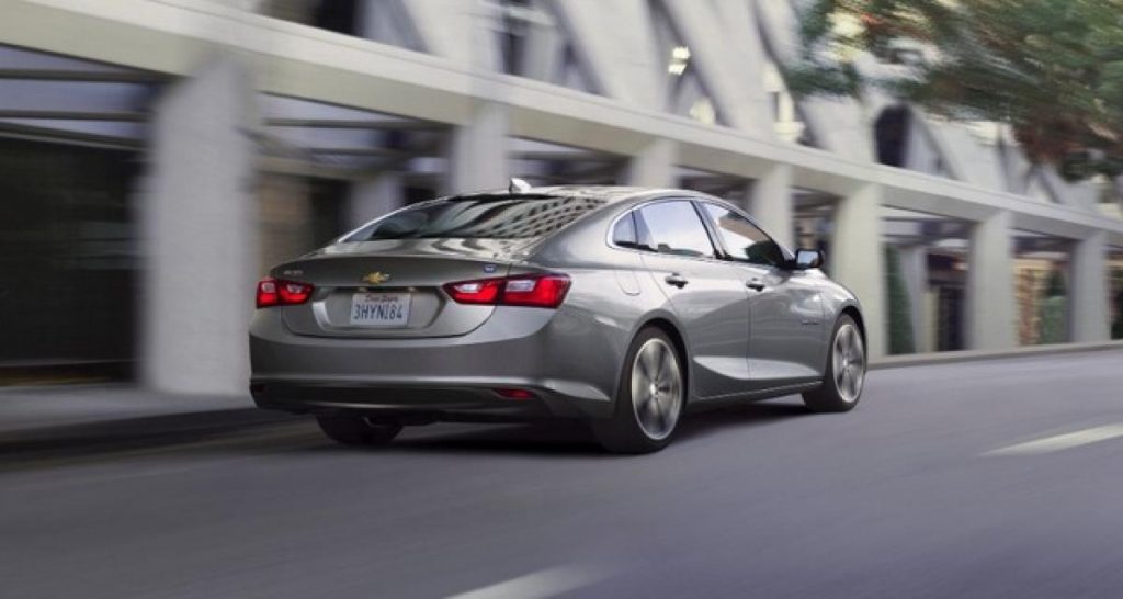 Chevrolet Malibu Hybrid : plus sobre que ses concurrentes