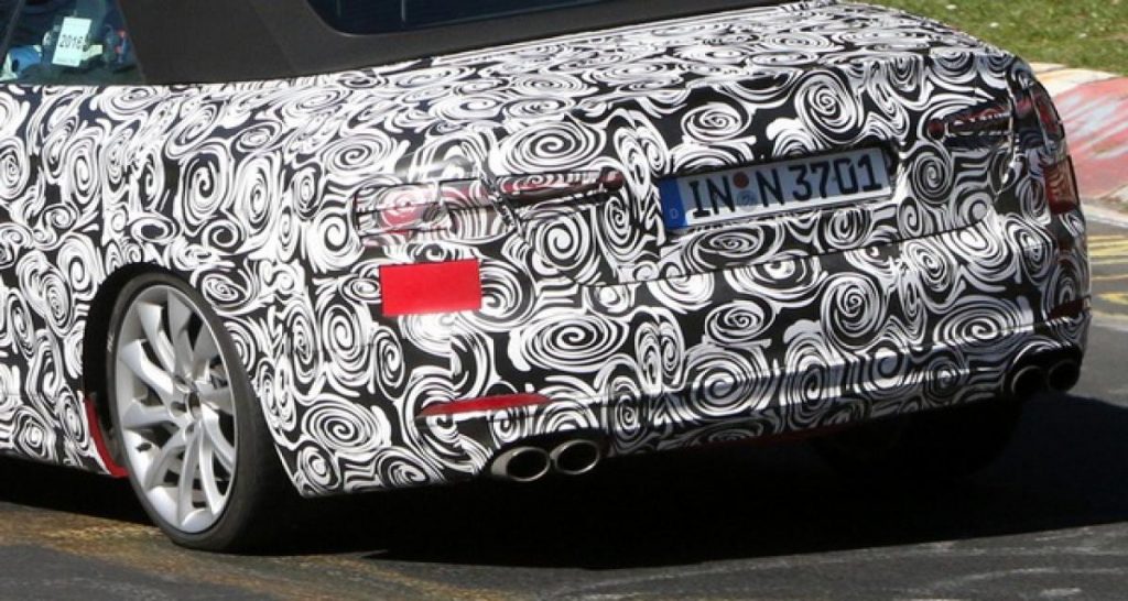 Spyshot : l’Audi S5 Cabriolet muscle son jeu au Nürburgring