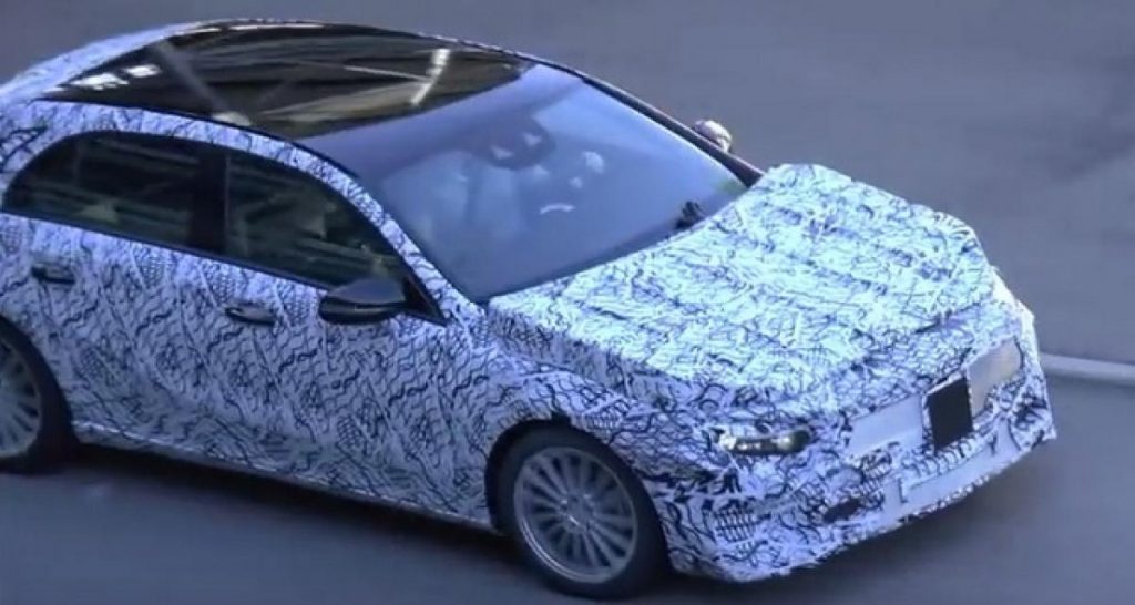 Spyshot : la Mercedes Classe A s’anime
