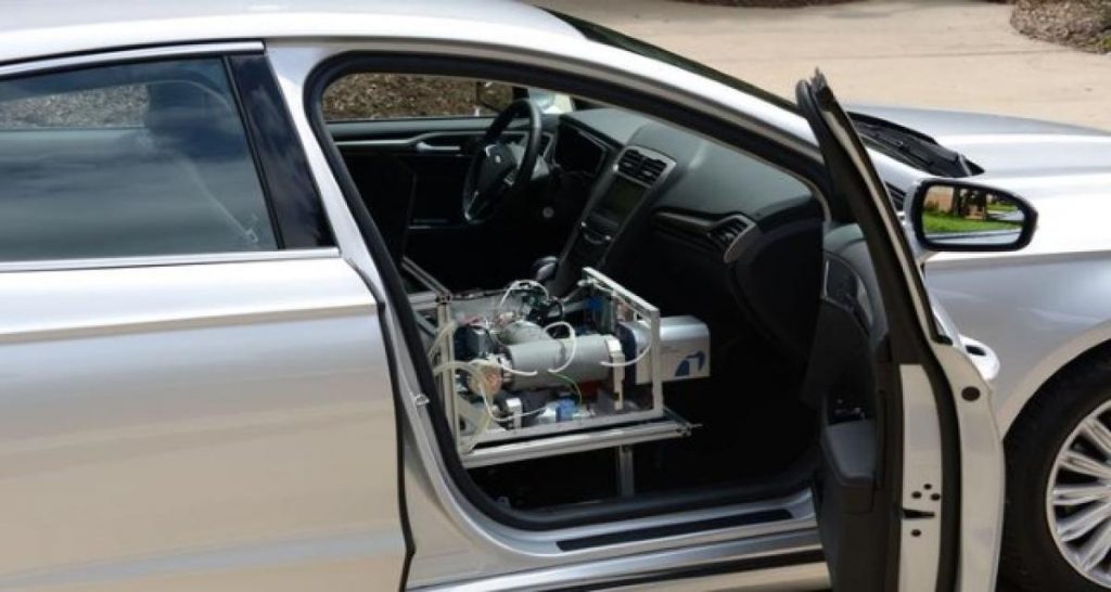Une voiture pour renifler les stupéfiants