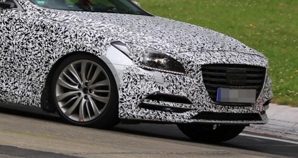 Spyshot : la Genesis G80 parfait son comportement au Nürburgring