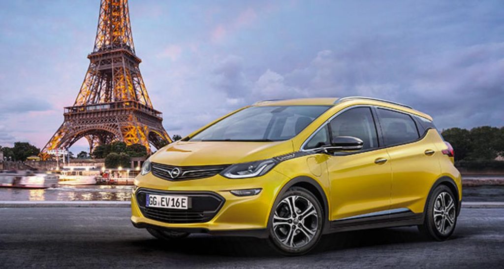 Paris 2016 : l’Opel Ampera-e en sera