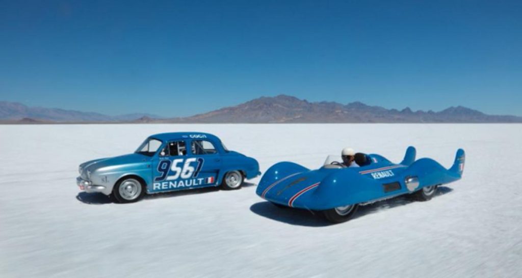 Renault Classic en fête à la Speed Week 2016 de Bonneville