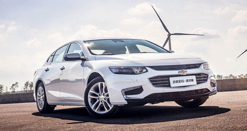 La Chevrolet Malibu Hybrid en Chine