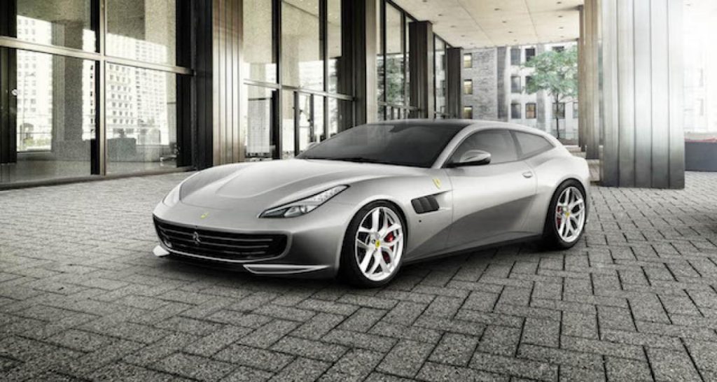 La Ferrari GTC4 Lusso T au Mondial