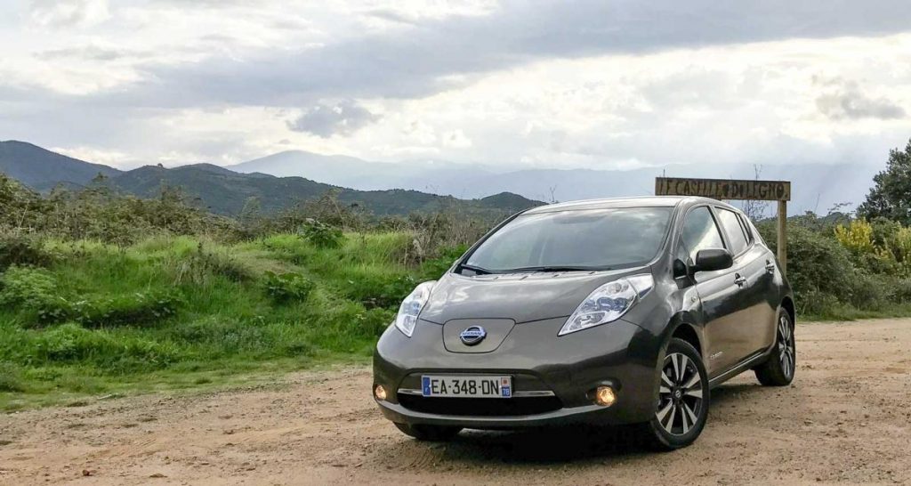 Essai Nissan Leaf 30 kWh en Corse : Panne sèche impossible ?
