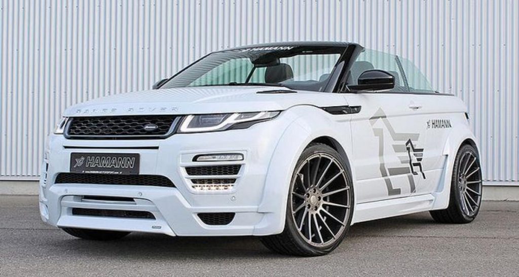 Range Rover Evoque Cabriolet par Hamann : massif