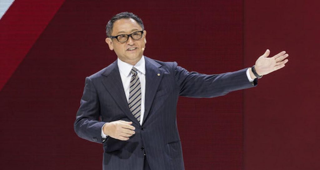 Akio Toyoda prend la tête de la filiale électrique