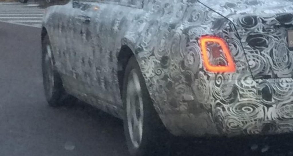 Spyshot : la Rolls-Royce Phantom poursuit son développement